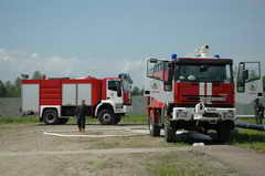 Кузбасс в 2011 году получит из федерального бюджета 70 млн руб. На приобретение тяжелой пожарной техники  